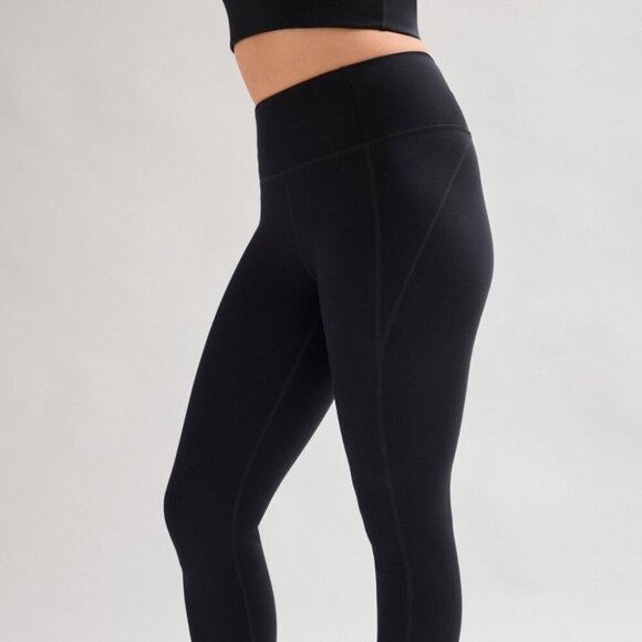 Girlfriend Collective  Women's Black Compressive High-Rise Legging Size M - Picture 2 of 10
